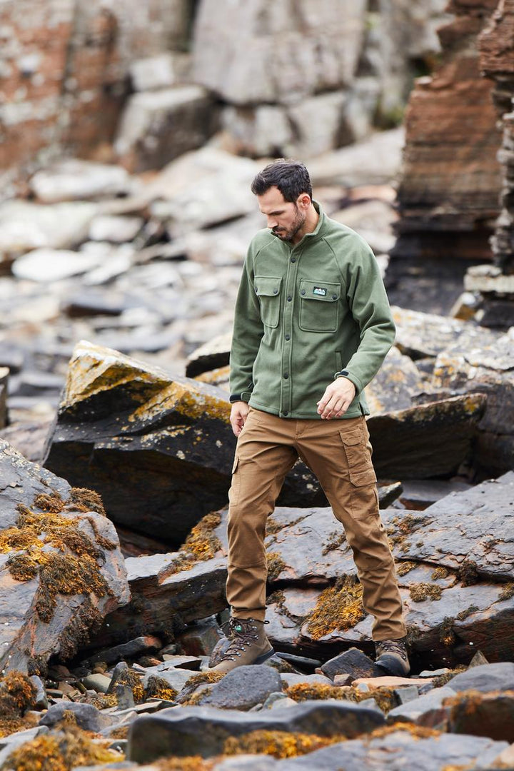 Ridgeline Igloo Button Down Bush Shirt Field Olive