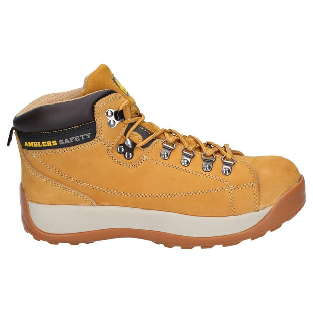 Amblers Safety FS122 Hardwearing Lace up Safety Boot Honey