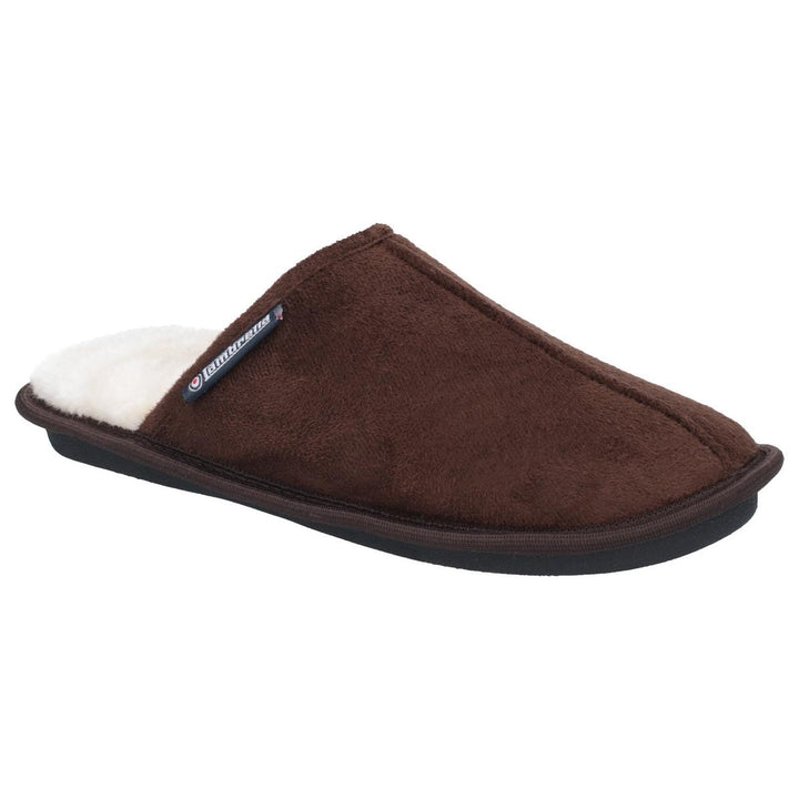 Lambretta Mule Slipper Dark Brown