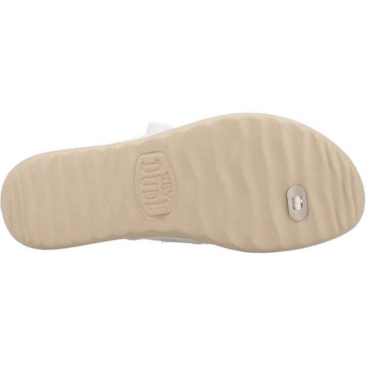 HEYDUDE Christi Flip Classic Sandal Gold