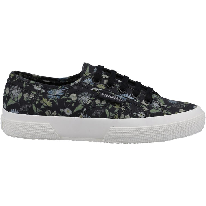 Superga 2750 FLORAL PRINT Trainer Dark Grey/Floral Print