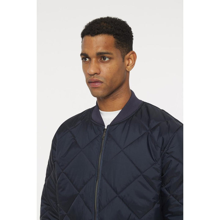 Dickies Diamond Quilted Nylon Jacket Dark Navy