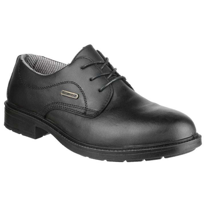 Amblers Safety FS62 Waterproof Lace up Gibson Safety Shoe Black