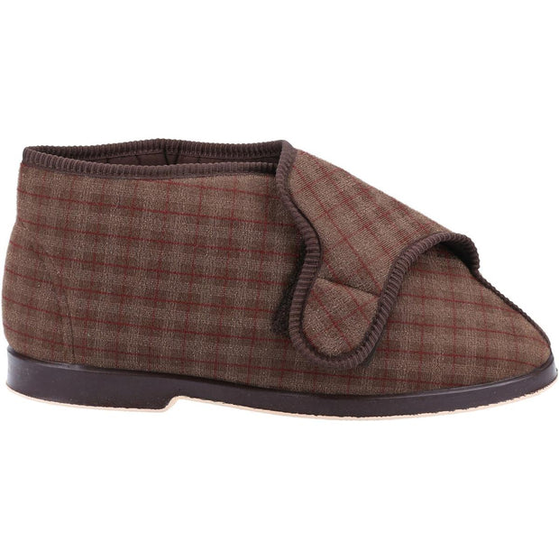 GBS Keswick Touch Fastening Bootee Brown