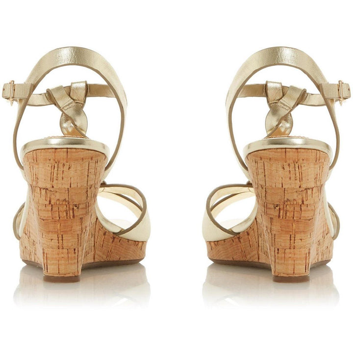 Dune Koala Sandals Gold