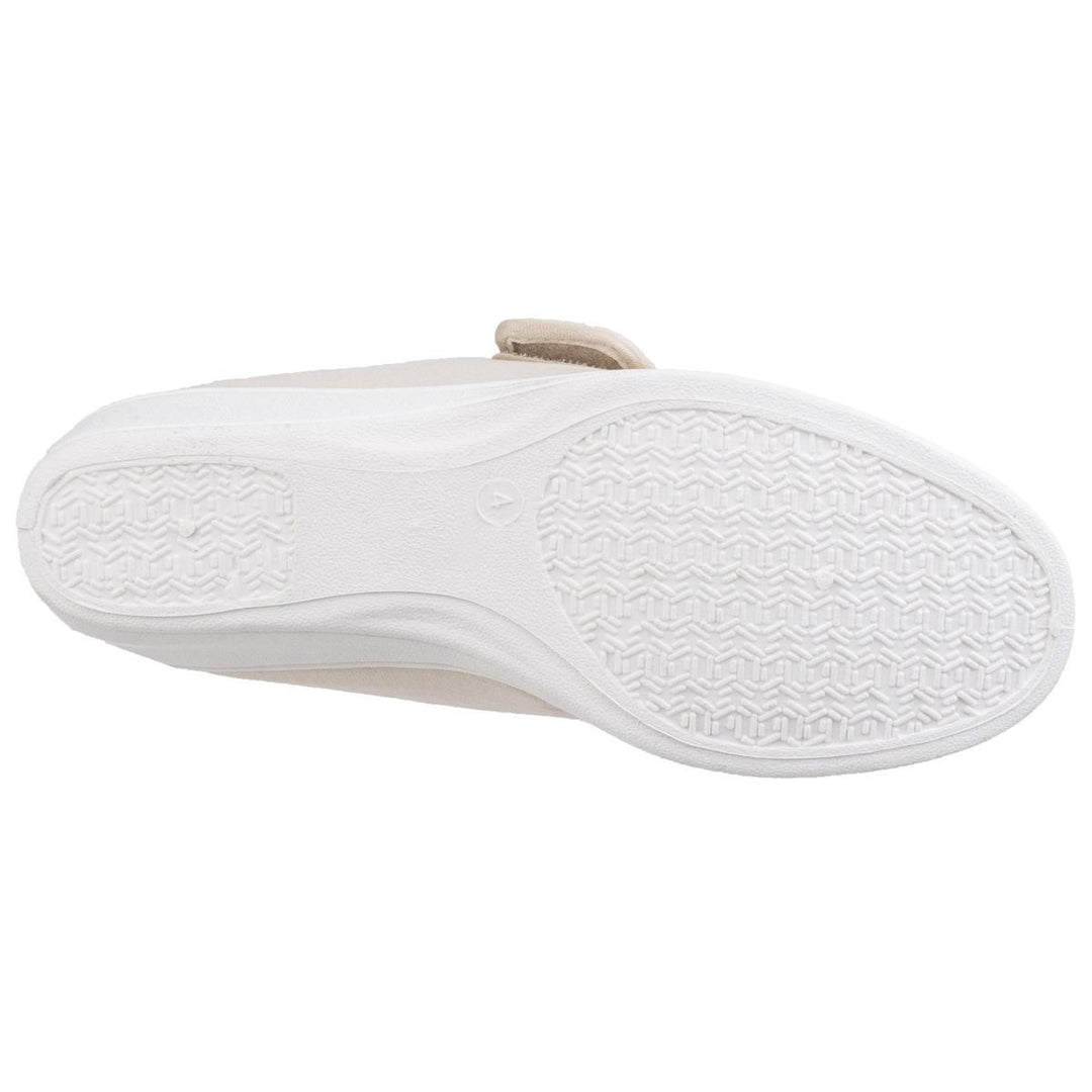 Mirak Boost Touch And Close Canvas Shoe Beige