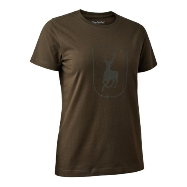 Deerhunter Lady Logo T-shirt - Fallen Leaf