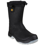 Amblers Safety FS209 Water Resistant Pull On Safety Rigger Boot Black