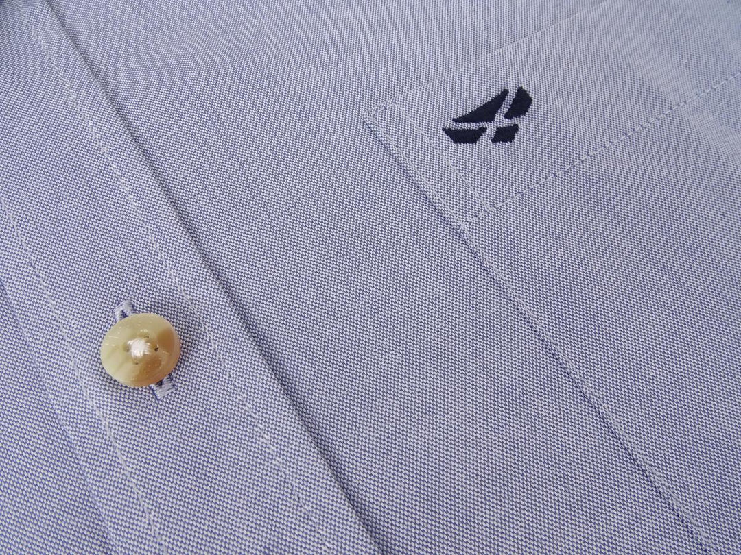 Hoggs of Fife Dunedin Oxford Shirt Blue