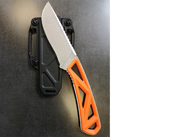 Gerber Exo-Mod FE (DP Fixed Blade Knife) w/Snap-Together Sheath - Orange