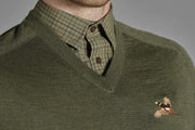 Seeland Woodcock V-neck Pullover Classic green