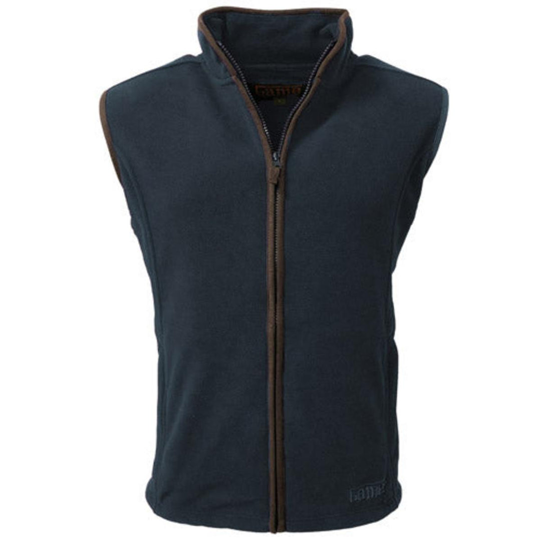 Game Technical Apparel Mens Game Stanton Fleece Gilet - Grey