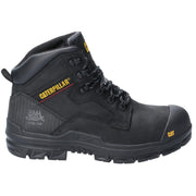 Caterpillar Bearing Lace Up Safety Boot Black