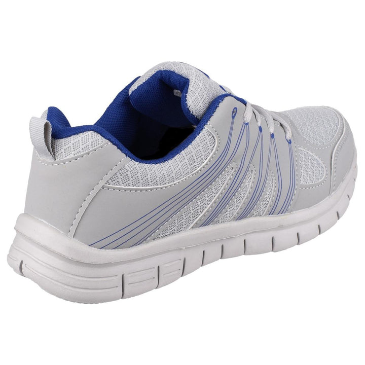 Mirak Milos Lace Sports Trainer Grey/Navy – view 5