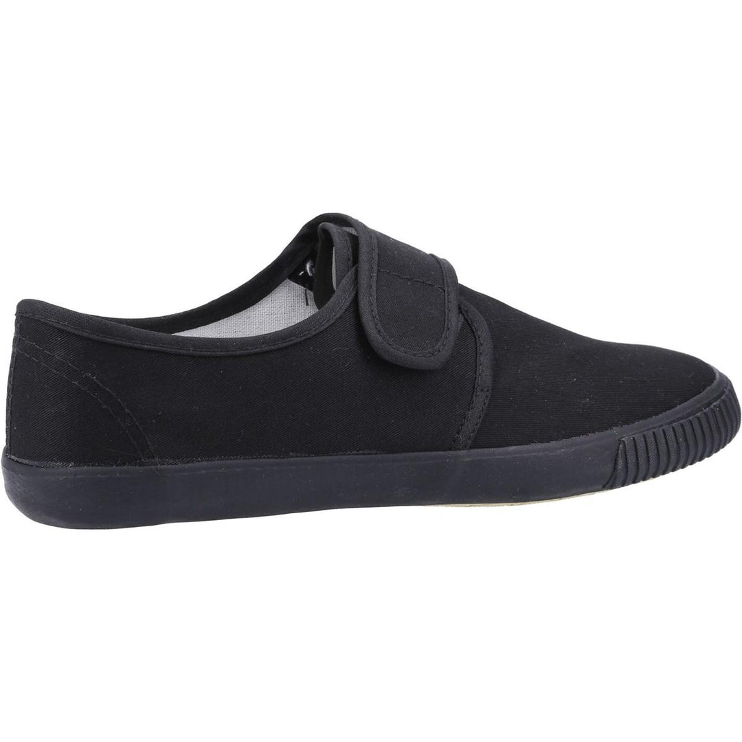 Mirak Plimsolls Touch Fastening Black