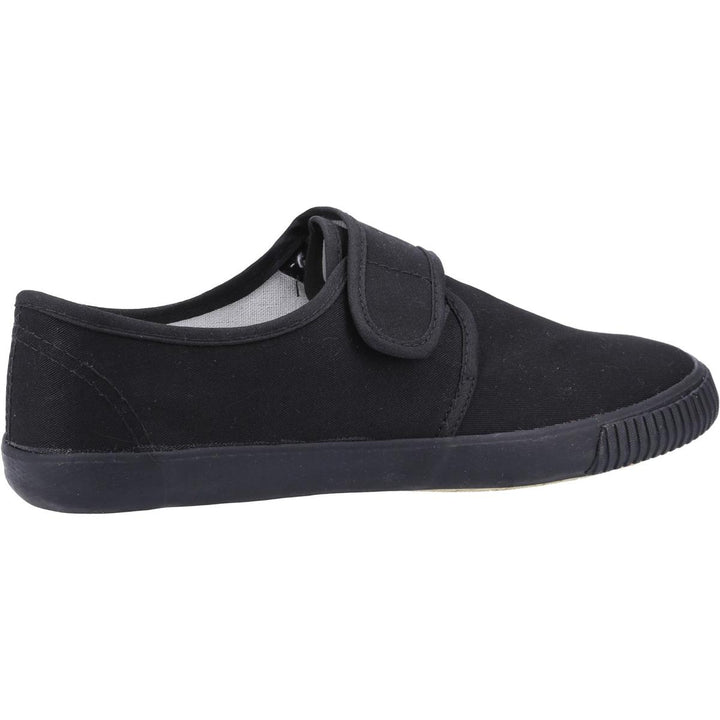 Mirak Plimsolls Touch Fastening Black