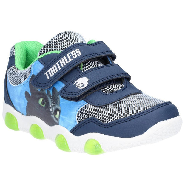 Leomil How to train your dragon Athletic touch fastening shoe Navy