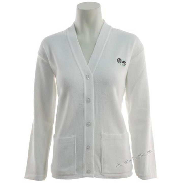 ek Bowlswear Ladies Bowls Logo Cardigan