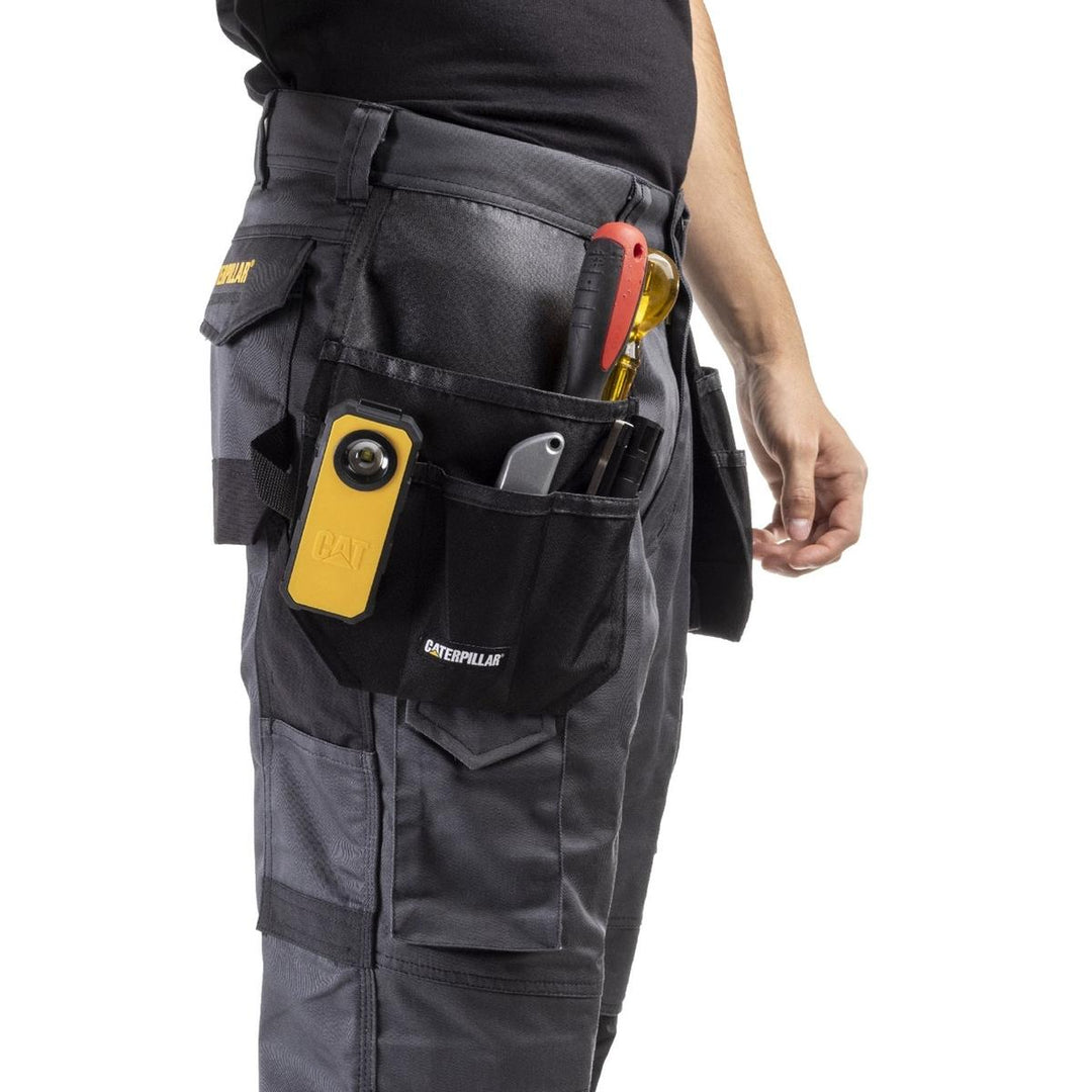 Caterpillar Essentials Knee Pocket Work Trouser Dark Shadow, 32" Leg