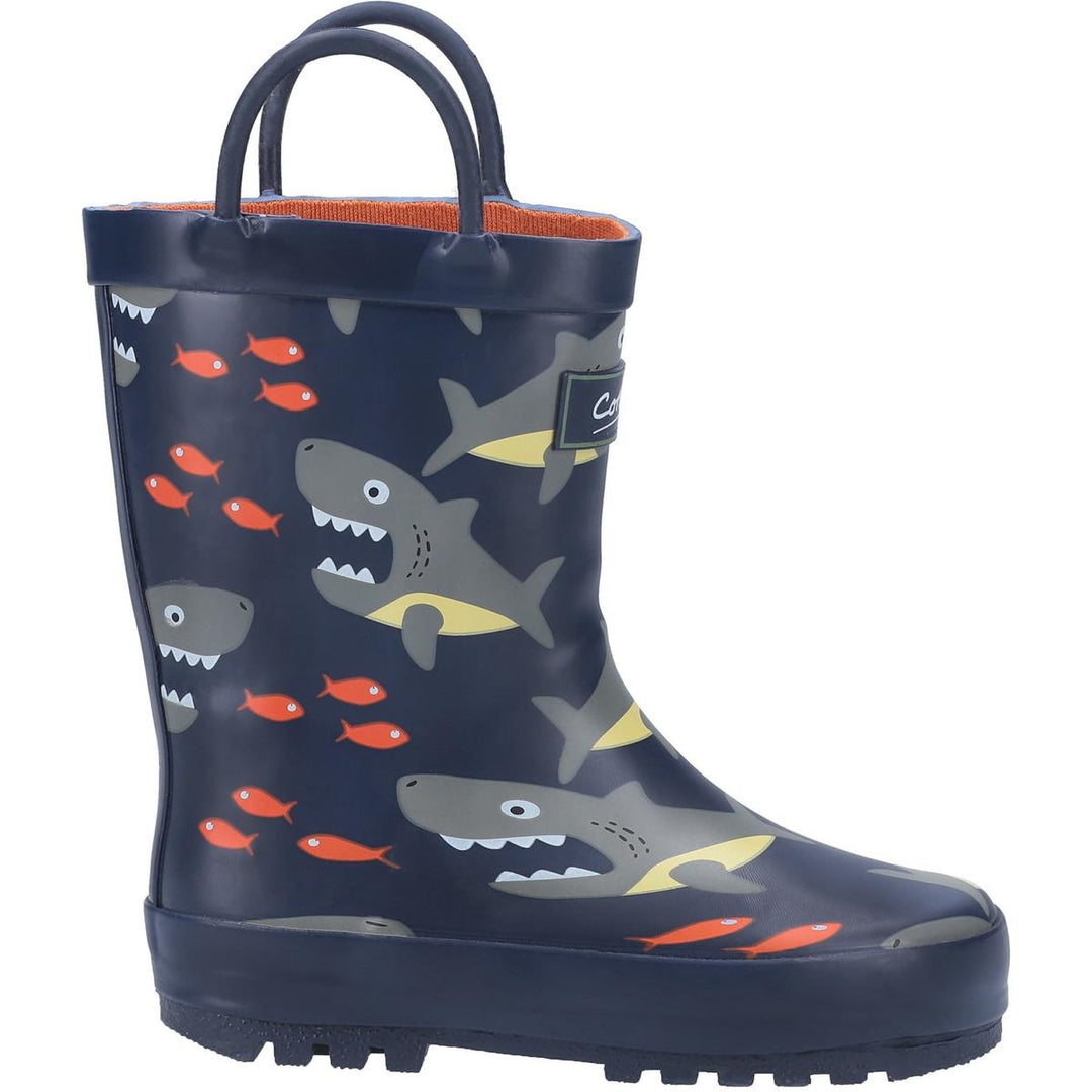Cotswold Puddle Waterproof Pull On Boot Shark – view 3