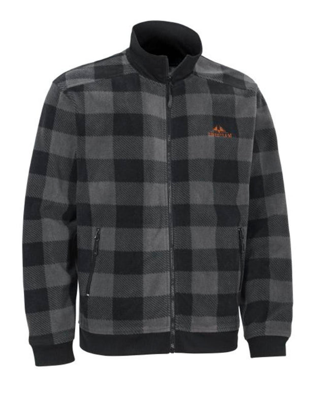 SwedTeam Lynx M Sweater Full-zip Grey/Black