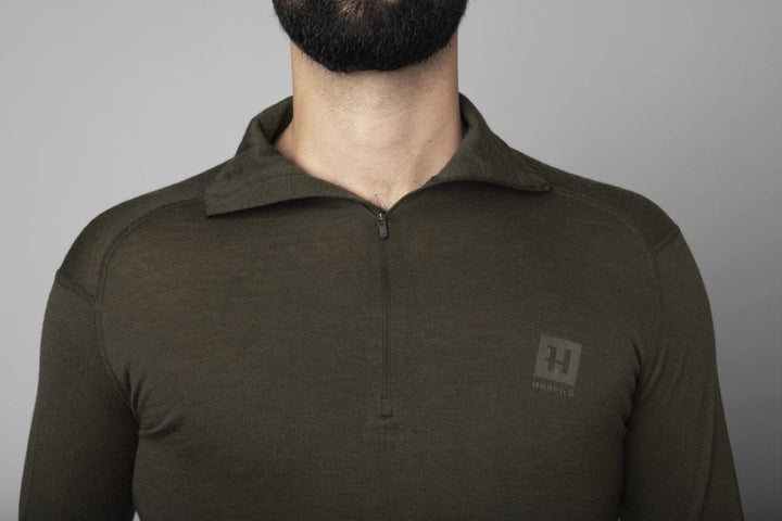 Harkila Härkila Base All Season half zip Shadow brown