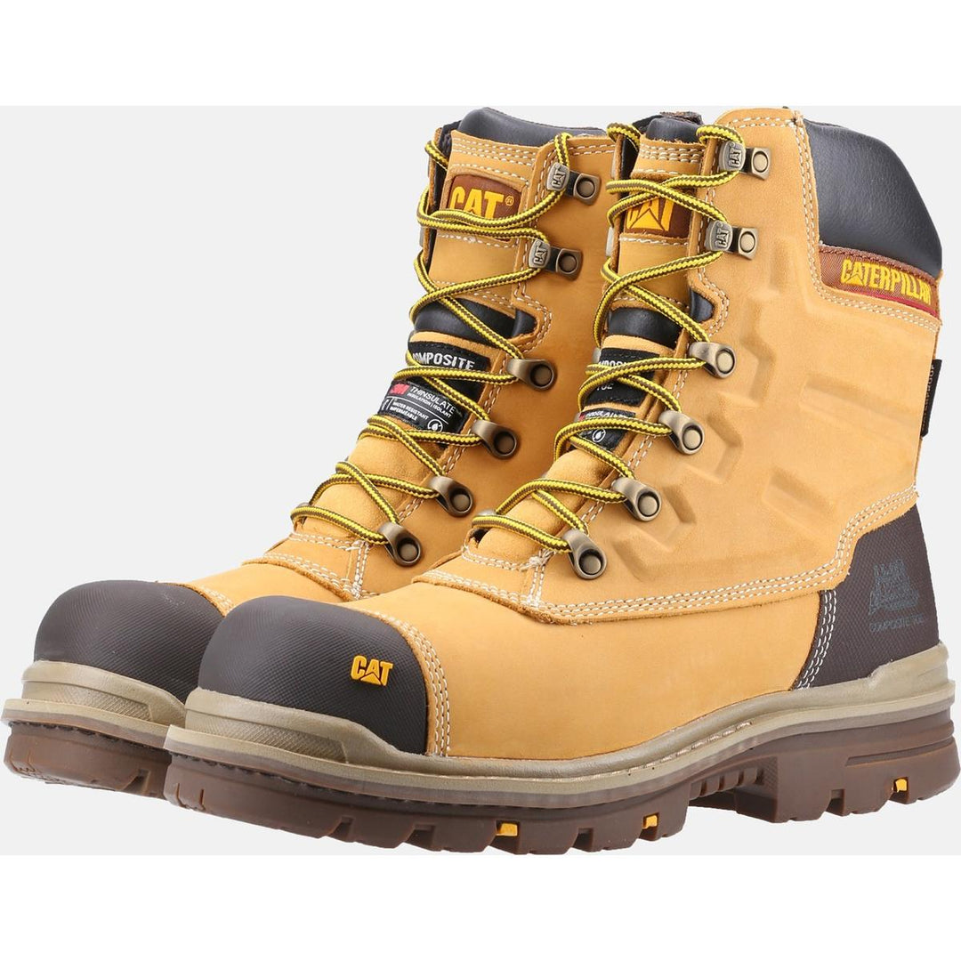 Caterpillar Premier Safety Boot Honey
