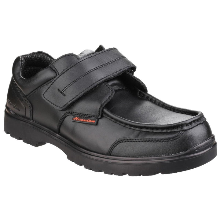 US Brass Kirk Single Touch Fastening Apron fronted Padded Collar Black