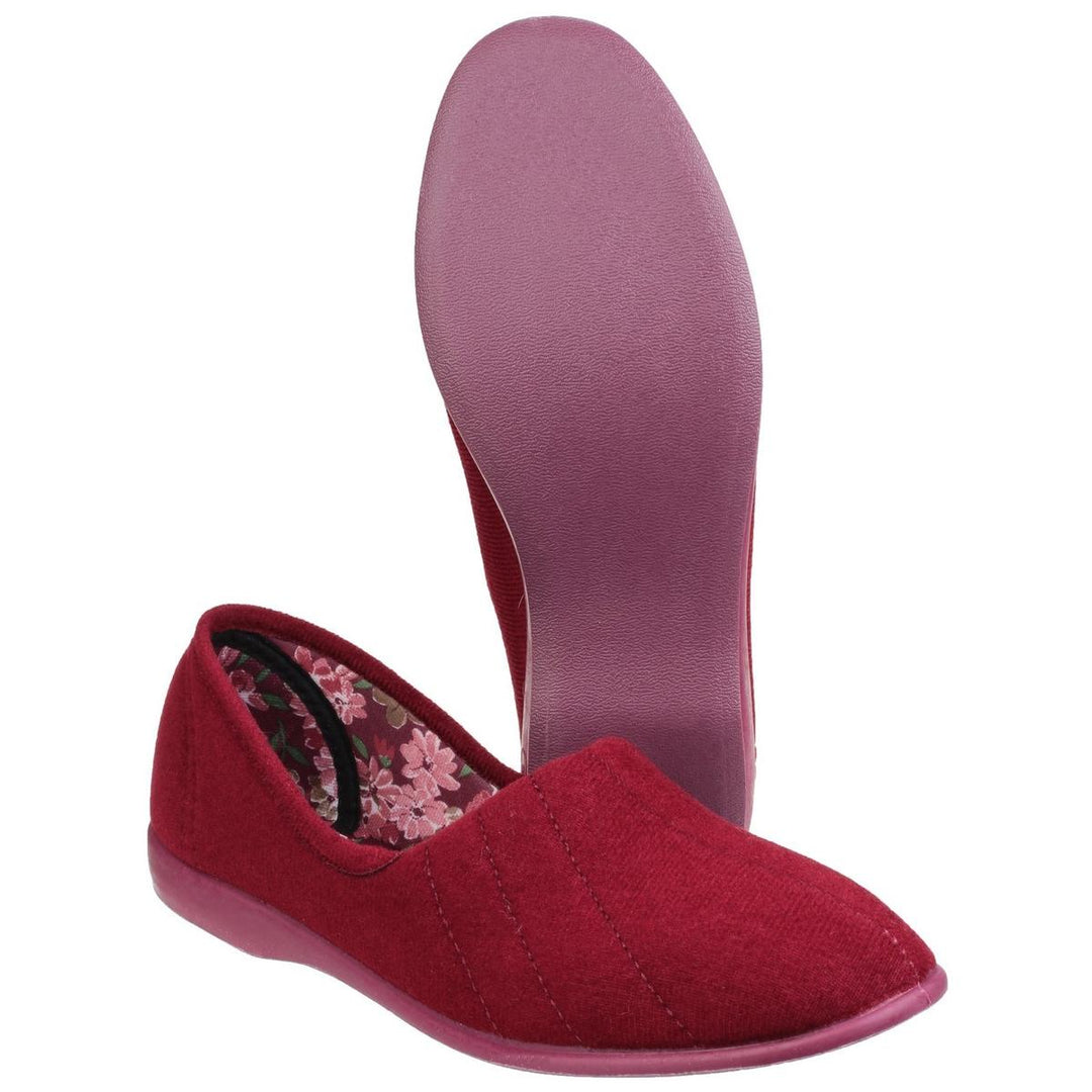 GBS Audrey Ladies Slipper Red