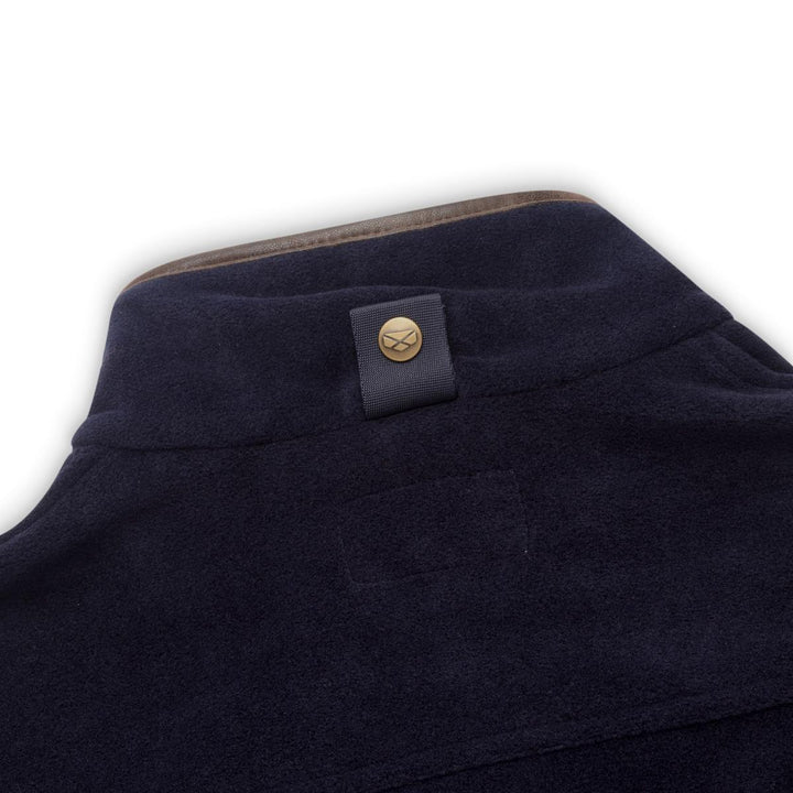 Hoggs of Fife Stenton Technical Fleece Gilet - Midnight Navy