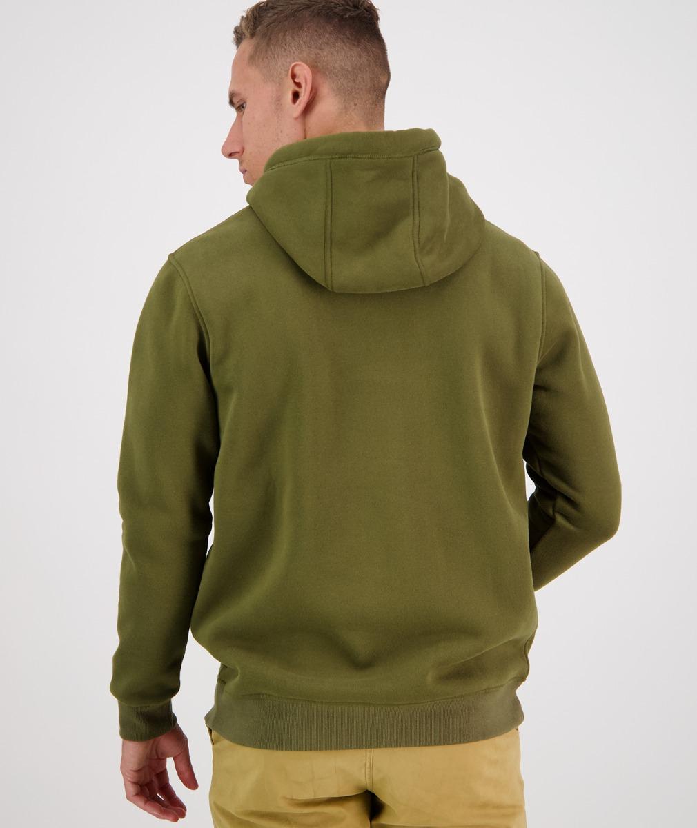 Swanndri Original Fleece Hoodie Khaki