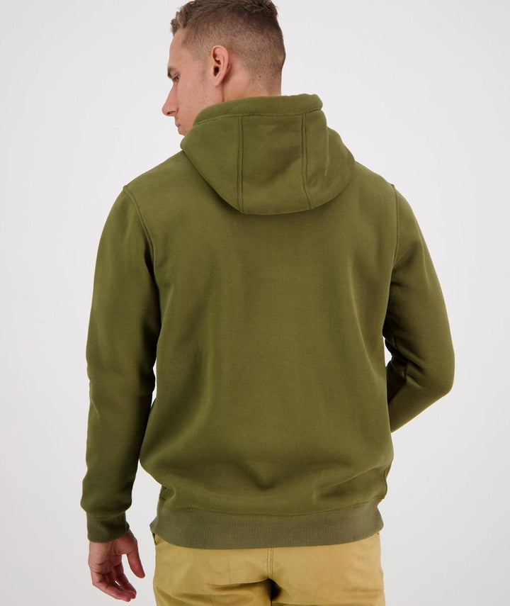 Swanndri Original Fleece Hoodie Khaki