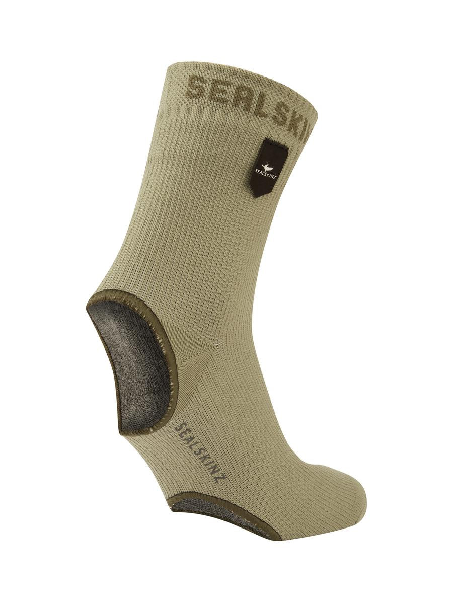 Sealskinz Thetford Waterproof All Weather Cycle Oversock Green Unisex OVERSOCK