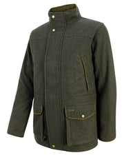 Hoggs of Fife Lairg Waterproof Wool Jacket Dark Green