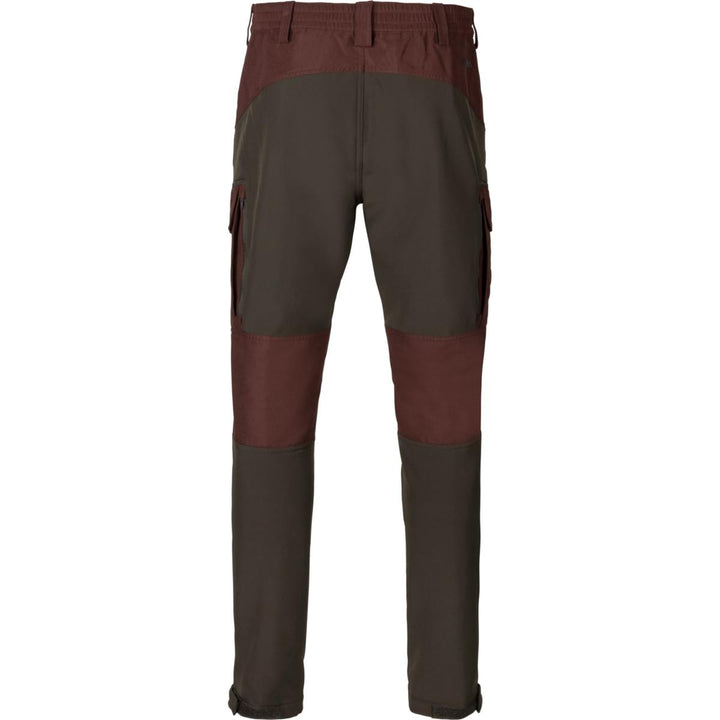Harkila Scandinavian trousers - Bloodstone red/Shadow brown
