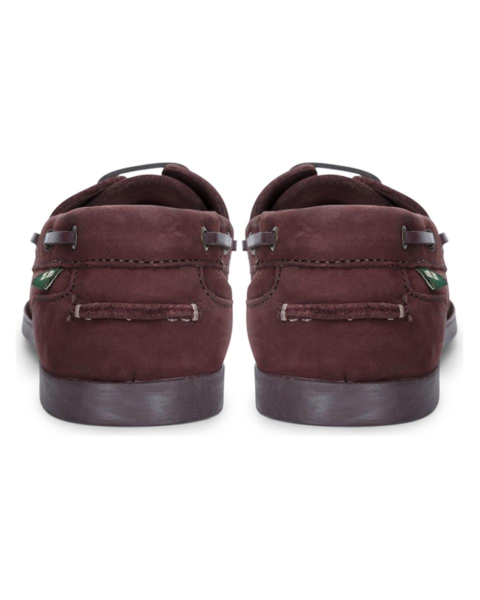 Hoggs of Fife Mull Ladies Deck Shoe - Merlot