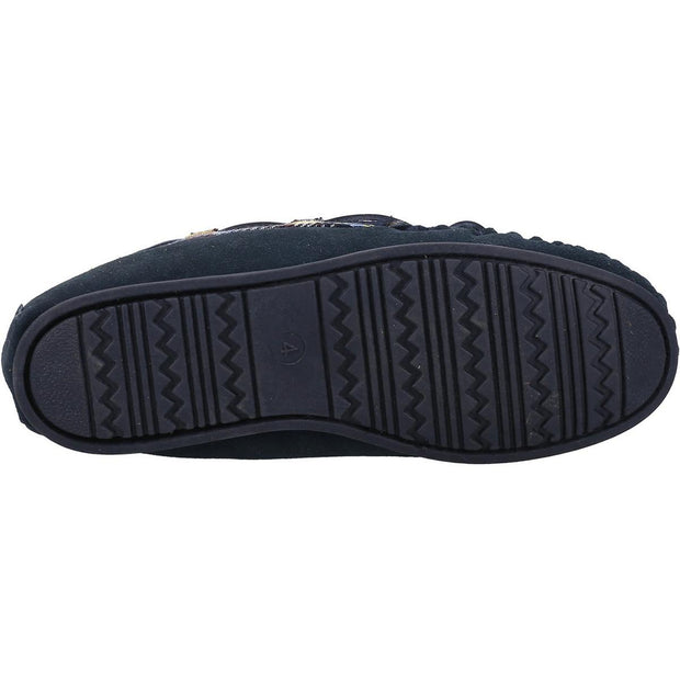 Cotswold Chatsworth Slippers Navy