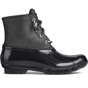 Sperry Saltwater Sparkle Duck Weather Boot Black/Silver