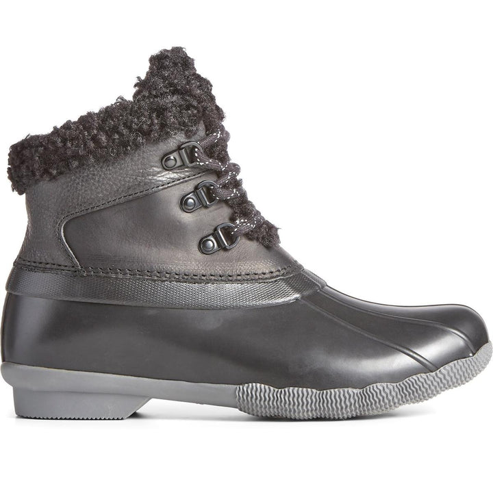 Sperry Saltwater Alpine Ankle Boot Black