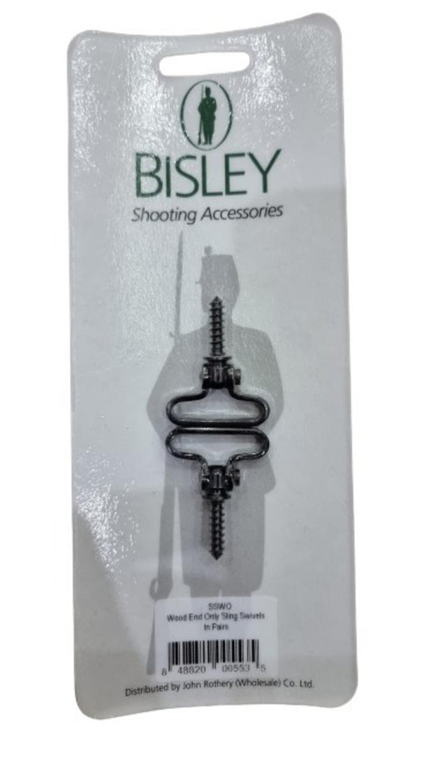 Bisley Wood End Only Sling Swivels In Pairs