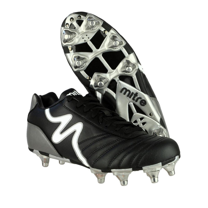 Mitre Italia/Kiwi Rugby Boot Black