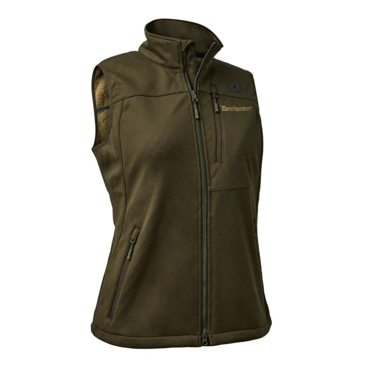Deerhunter Lady Excape Softshell Waistcoat - Art Green