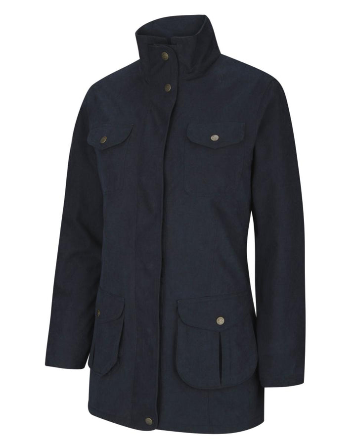 Hoggs of Fife Struther Ladies Field Coat Navy