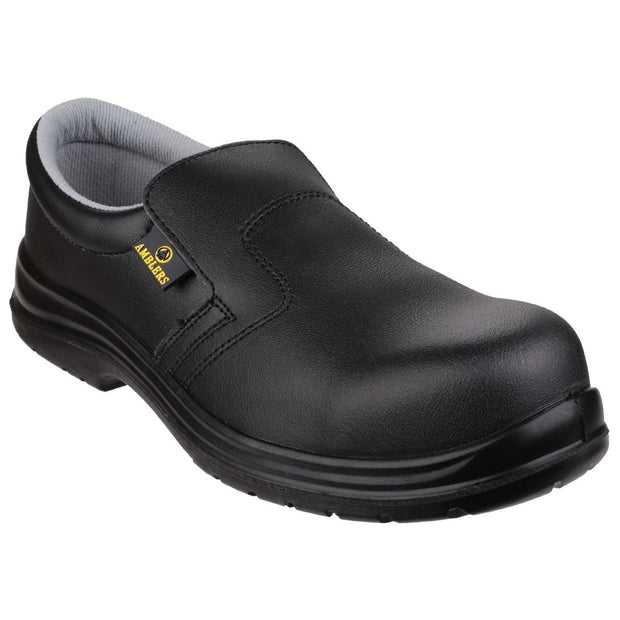 Amblers Safety FS661 Metal Free Lightweight Slip on safety Shoe Black