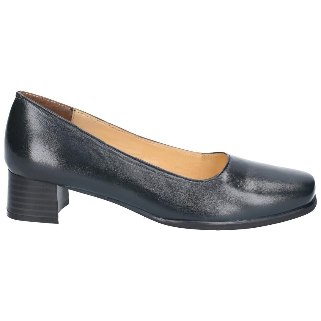 Amblers Walford Ladies Wide Fit Court Navy