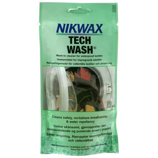 Nikwax Tech Wash 100ml Sachet by Nikwax