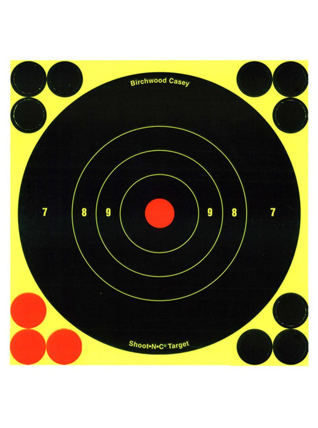 Birchwood Casey Shoot-N-C 6" Bull's-eye Target - 60 targets