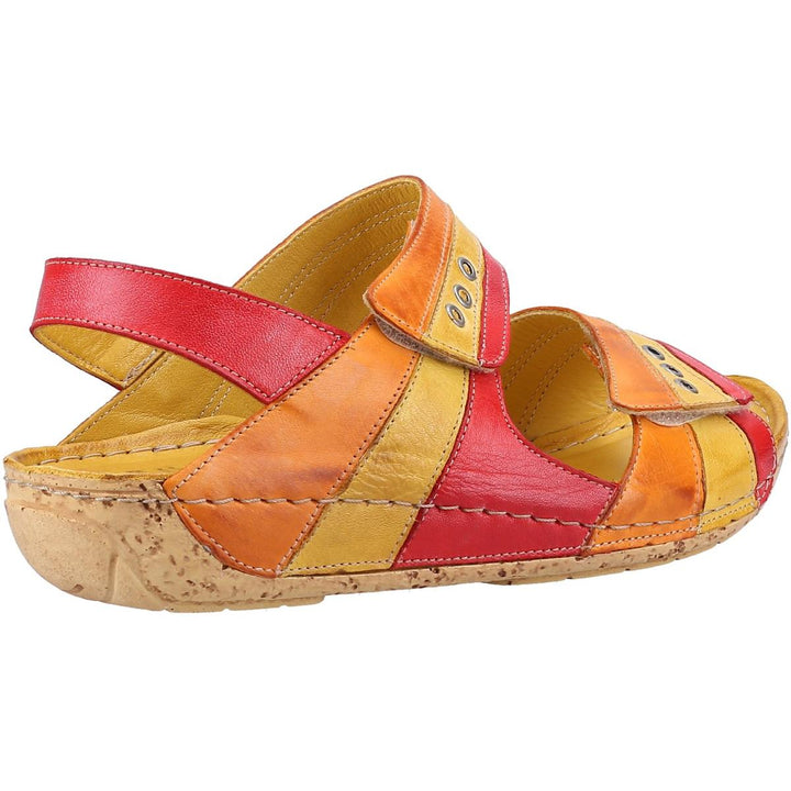 Riva Leon Summer Sandal Red/Multi – view 3