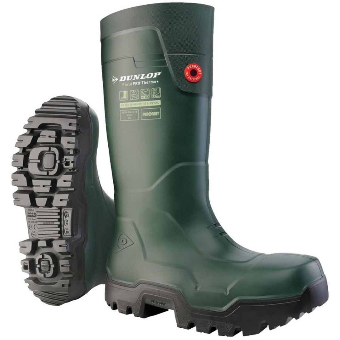 Dunlop FIELDPRO THERMO+ Safety Wellington – view 2