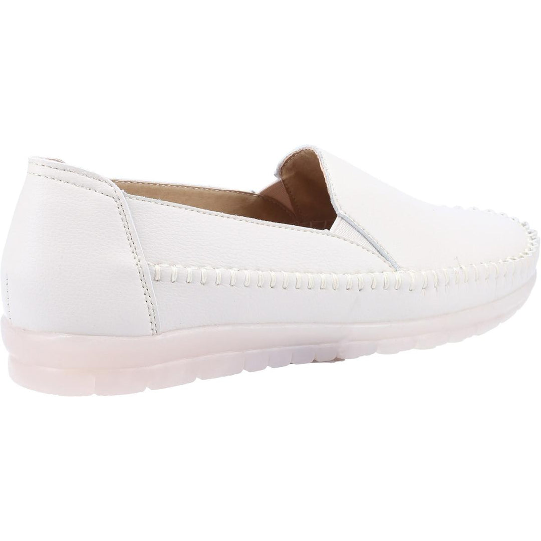 Fleet & Foster Shirley Slip On Shoe White